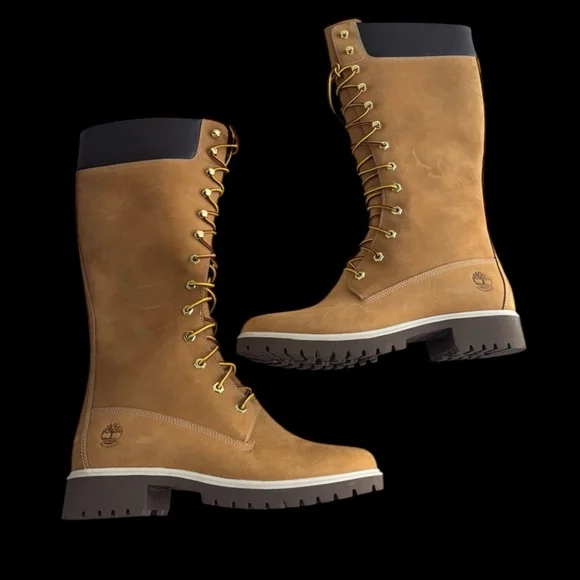 Timberland Brown Lace-Up Boots - Picture 5 of 7